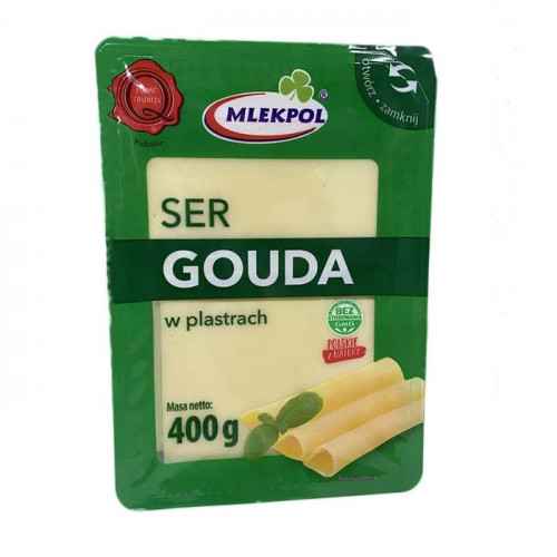 Сир "Mlekpol" Gouda, 400g
