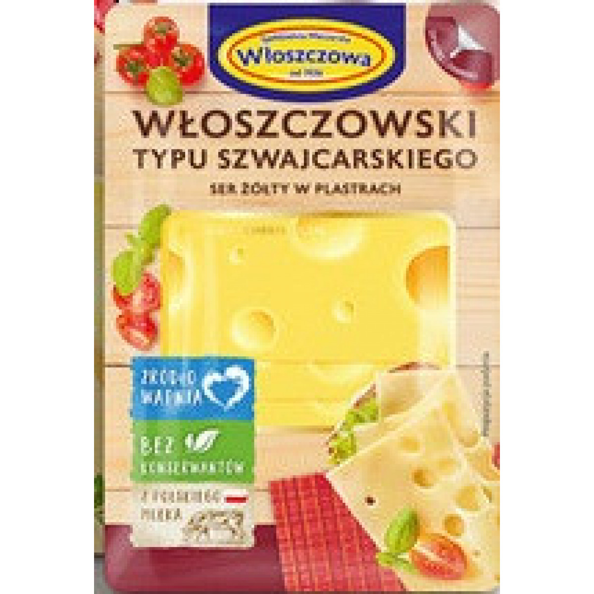 Сир "Wloszczowa" Wloszczowski, 400г, Польща