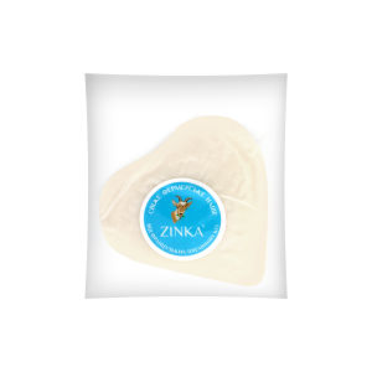 Сир "Zinka" козиний напів/тверд Сердечко 45%, 100г, Україна