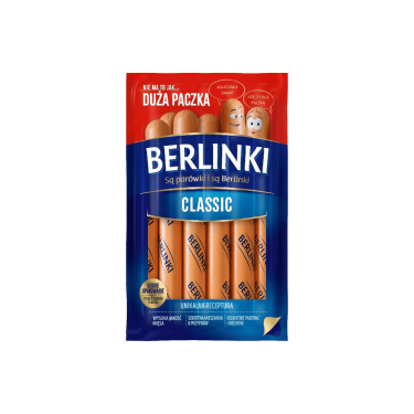 Сосиски "Berlinki" classic, 300г, Польща