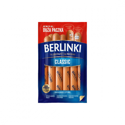Сосиски "Berlinki" classic, 300г