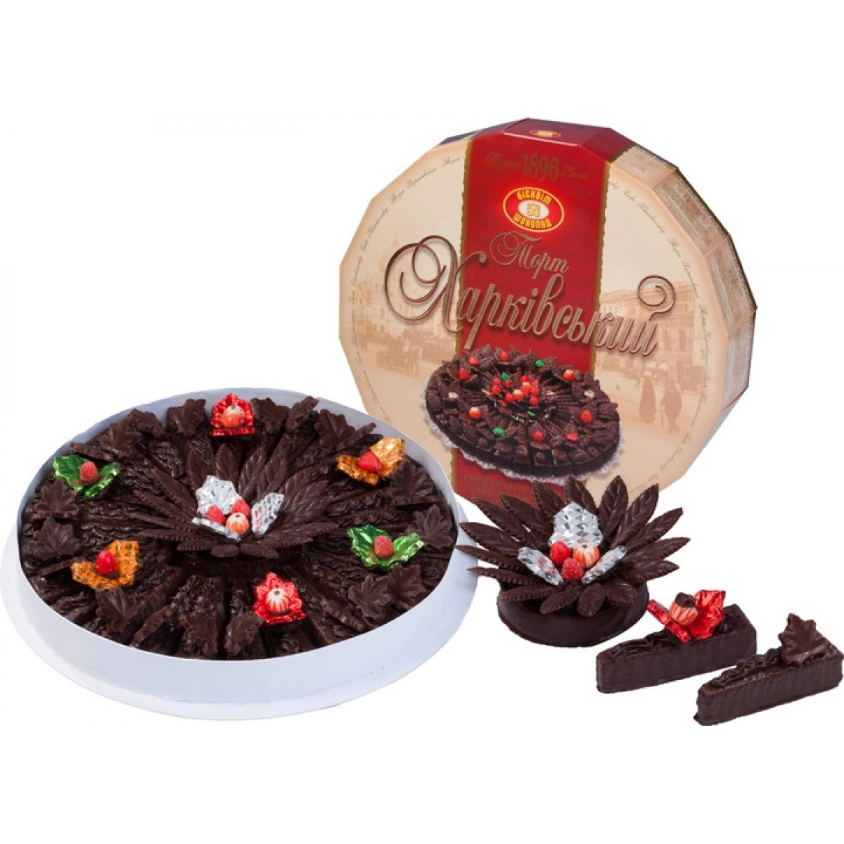 Торт ваф. "Biscuit Chocolate" Харківський, 1,5 кг, Україна
