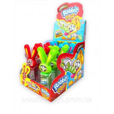 Цукерка" Johny Bee" Rabbit Pop,23 г, Польща
