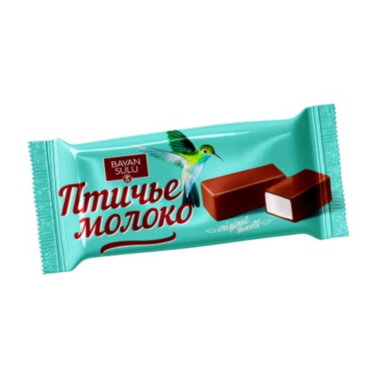 Цукерки "Bayan Sulu" Пташине Молоко, 100г, Туреччина