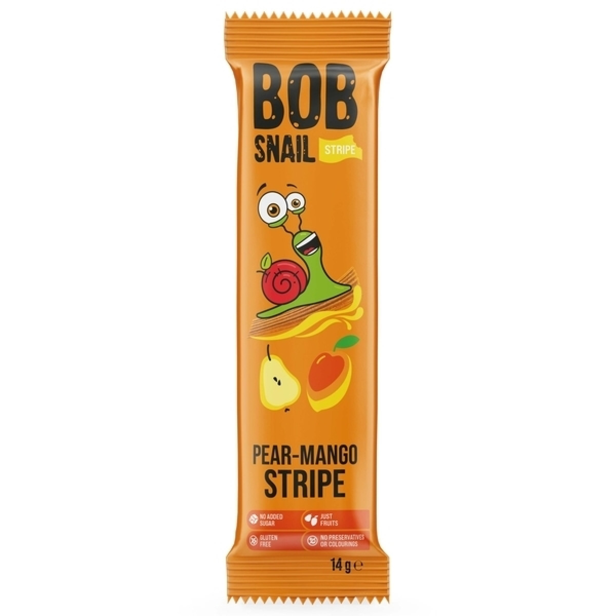 Цукерки "Bob Snail" Груша-манго, 14г, Україна