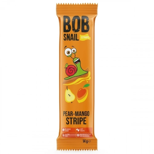 Цукерки "Bob Snail" Груша-манго, 14г