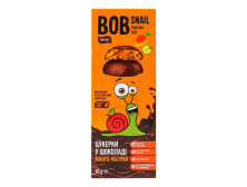 Цукерки "Bob Snail" Манго-Яблоко в молочному шоколаді, 30г