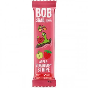 Цукерки "Bob Snail" Яблуко-полуниця, 14г, Україна