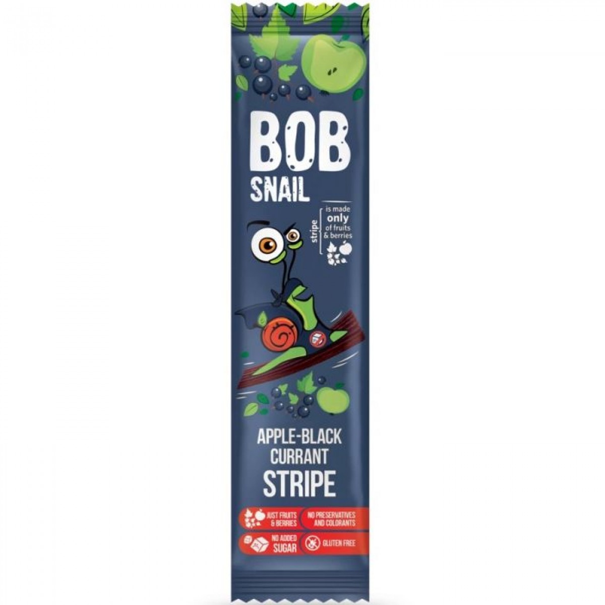 Цукерки "Bob Snail" Яблуко-смородина, 14г, Україна