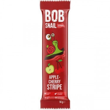 Цукерки "Bob Snail" Яблуко-вишня, 14г, Україна