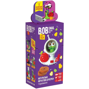 Цукерки "Bob Snail" з іграшкою, 20г, Україна