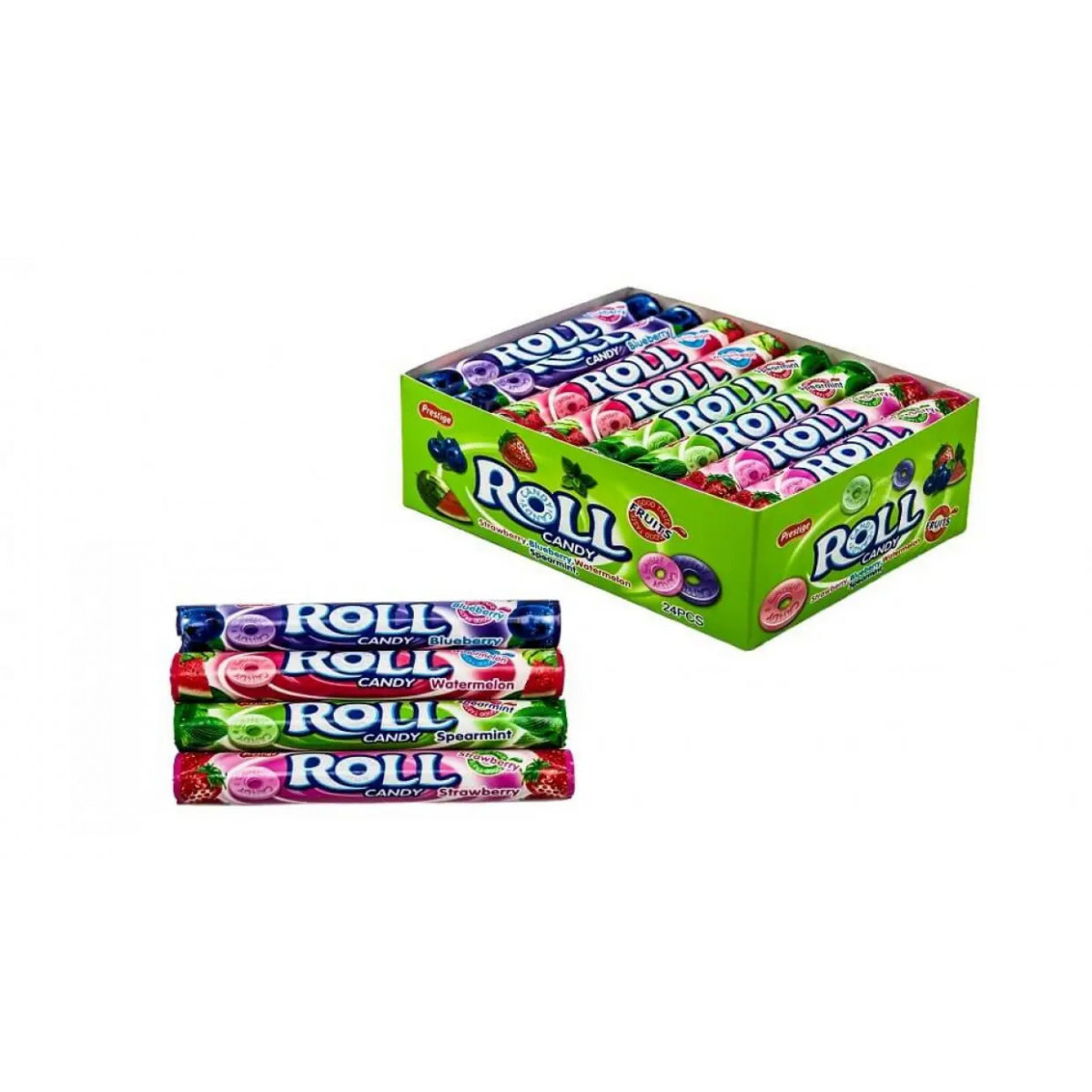 Цукерки-драже "Roll Candy" асорті, 24г, Туреччина