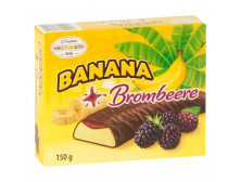 Цукерки "Hauswirth" Banana Brombeere/ банан-ожина, 150г