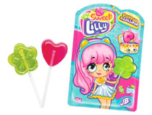 Цукерки "Johny Bee " Sweet Lilly Popping +Lollipop,13 г