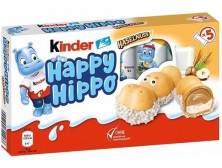 Цукерки "Kinder" Happy Hippo біле, 103.5 г