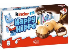 Цукерки "Kinder" Happy hippo шоколадне, 103.5г