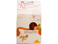 Цукерки "Корисна Кондитерська" Курага з горіхом в шоколаді, 150