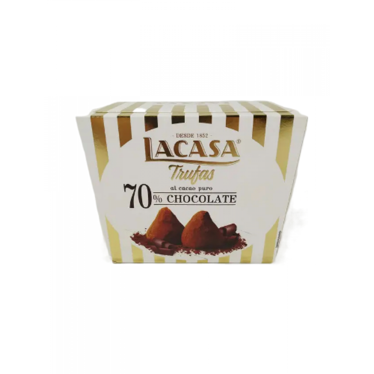 Цукерки "Lacasa"Трюфель 70% Какао,150г, Іспанія