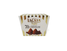 Цукерки "Lacasa"Трюфель 70% Какао,150г