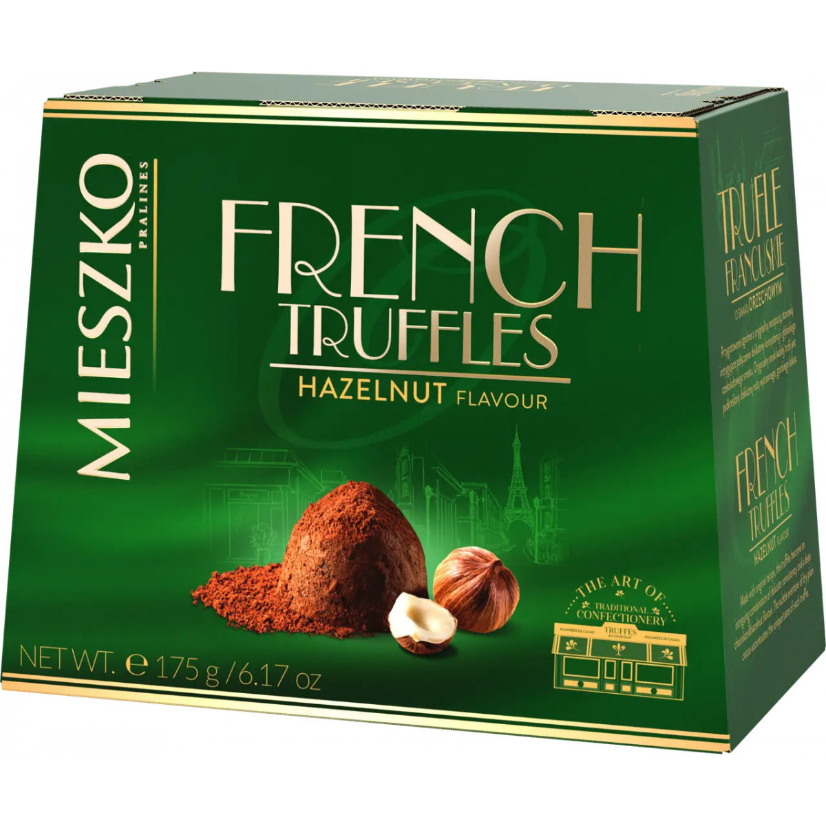 Цукерки "Mieszko" French truffles з горіхом, 175г, Польща