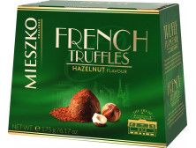 Цукерки "Mieszko" French truffles з горіхом, 175г