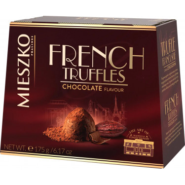 Цукерки "Mieszko" French truffles з шоколадом, 175г, Польща
