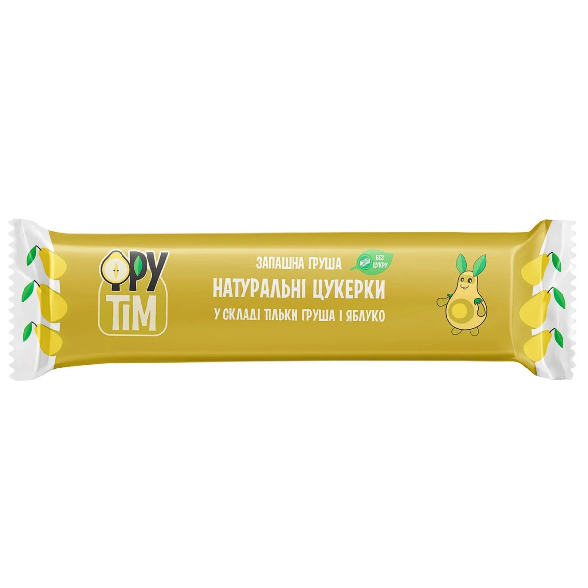 Цукерки натуральні "Фрутім" яблучно-грушеві, 20г, Україна