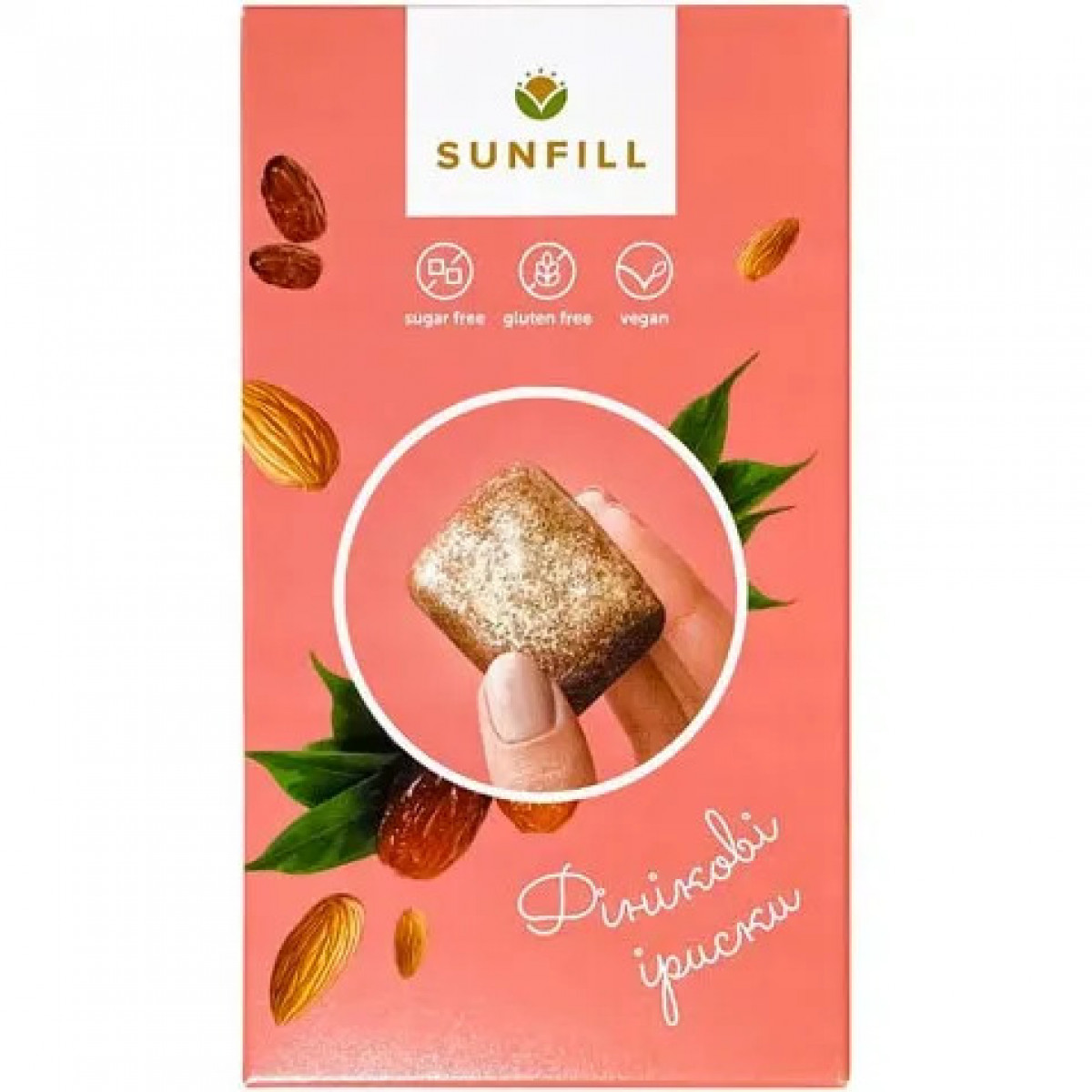 Цукерки "Sunfill" Фінікові іриски, 150г, Україна