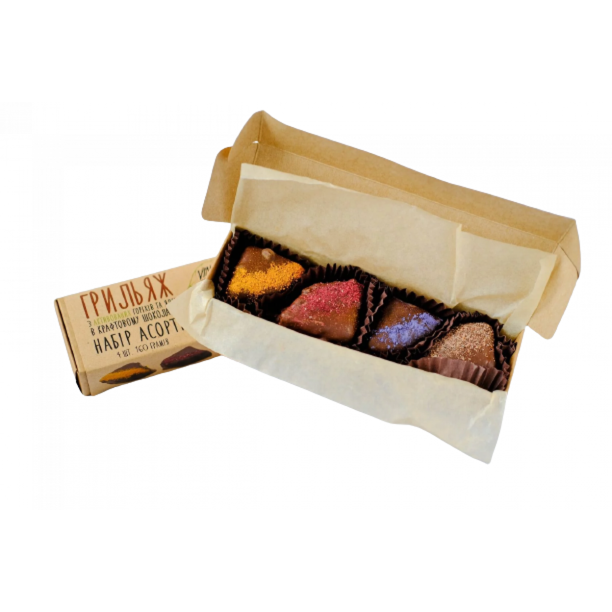 Цукерки "VILNI" Грильяж в шоколаді, 160г, Україна