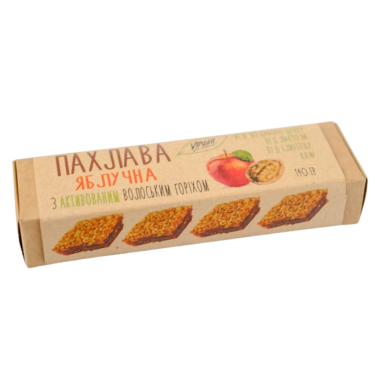 Цукерки "VILNI" Пахлава Яблучна, 140г, Україна