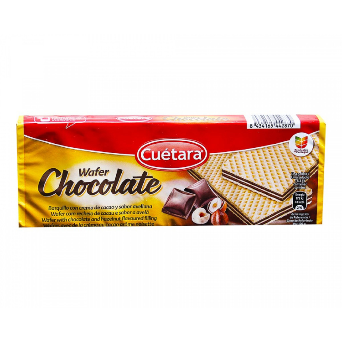Вафлі "Cuetara" шоколадні, 150г, Іспанія