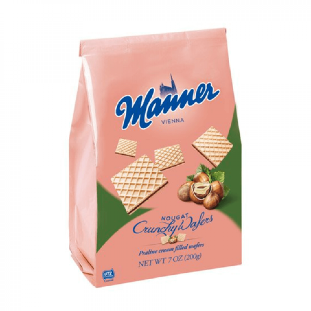 Вафлі "Manner" Hazelnut cream з горіховим кремом, 400г, Австрія