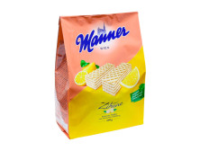 Вафлі "Manner" Lemon Cream з лимонним кремом, 400г