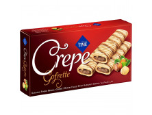 Вафлі "Time" з какао-фундуковим кремом, 65г