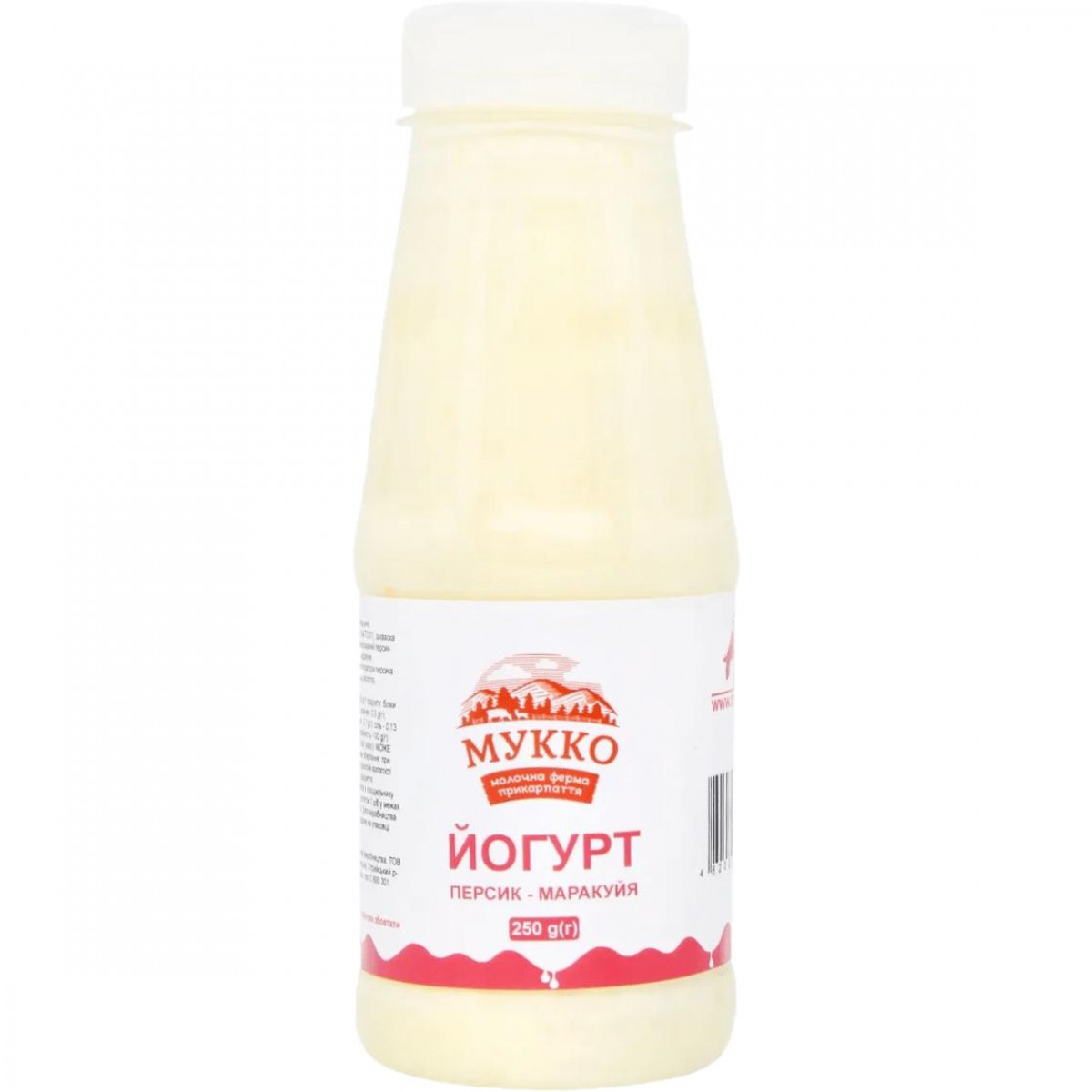 Йогурт "Мукко" персик-маракуйя, 250г, Україна