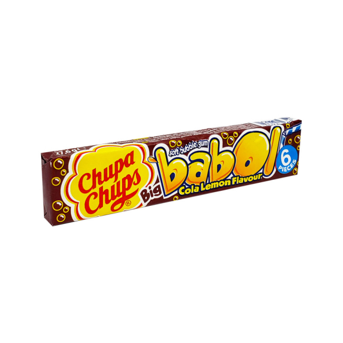 Жув. гумка "Chupa Chups" Big babol Cola Lemon Flavour, 27,6г, Іспанія