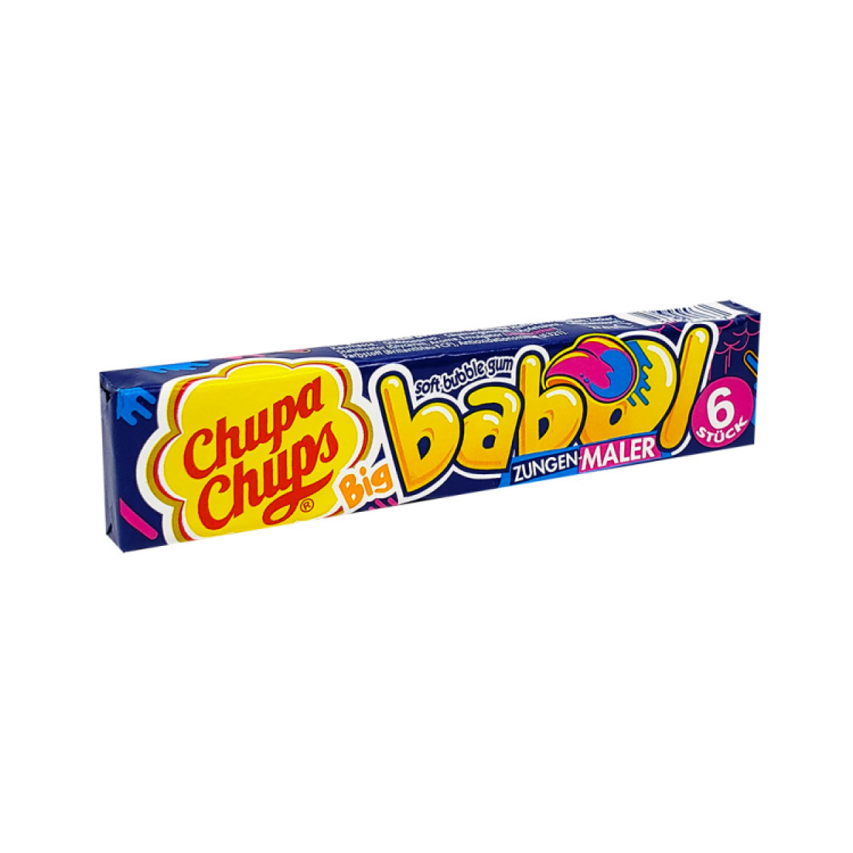 Жув. гумка "Chupa Chups" Big babol Zungen Maler, 27,6г, Іспанія