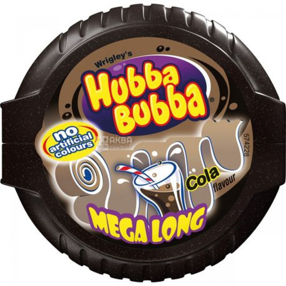 Жув.гумка "Hubba Bubba" Cola, 56g, Німеччина