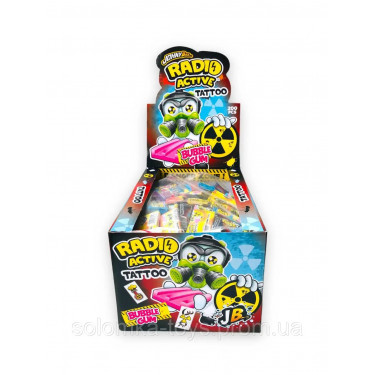 Жув. Гумка "Johny bee" Radio Activ Gum, Польща