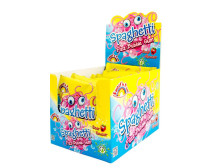 Жув.гумка "Johny Bee" Spaghetti Fizz bubble gum, 35 г