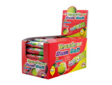 Жув.гумка" Johny Bee"Tennis ball bubble gum, 20 г