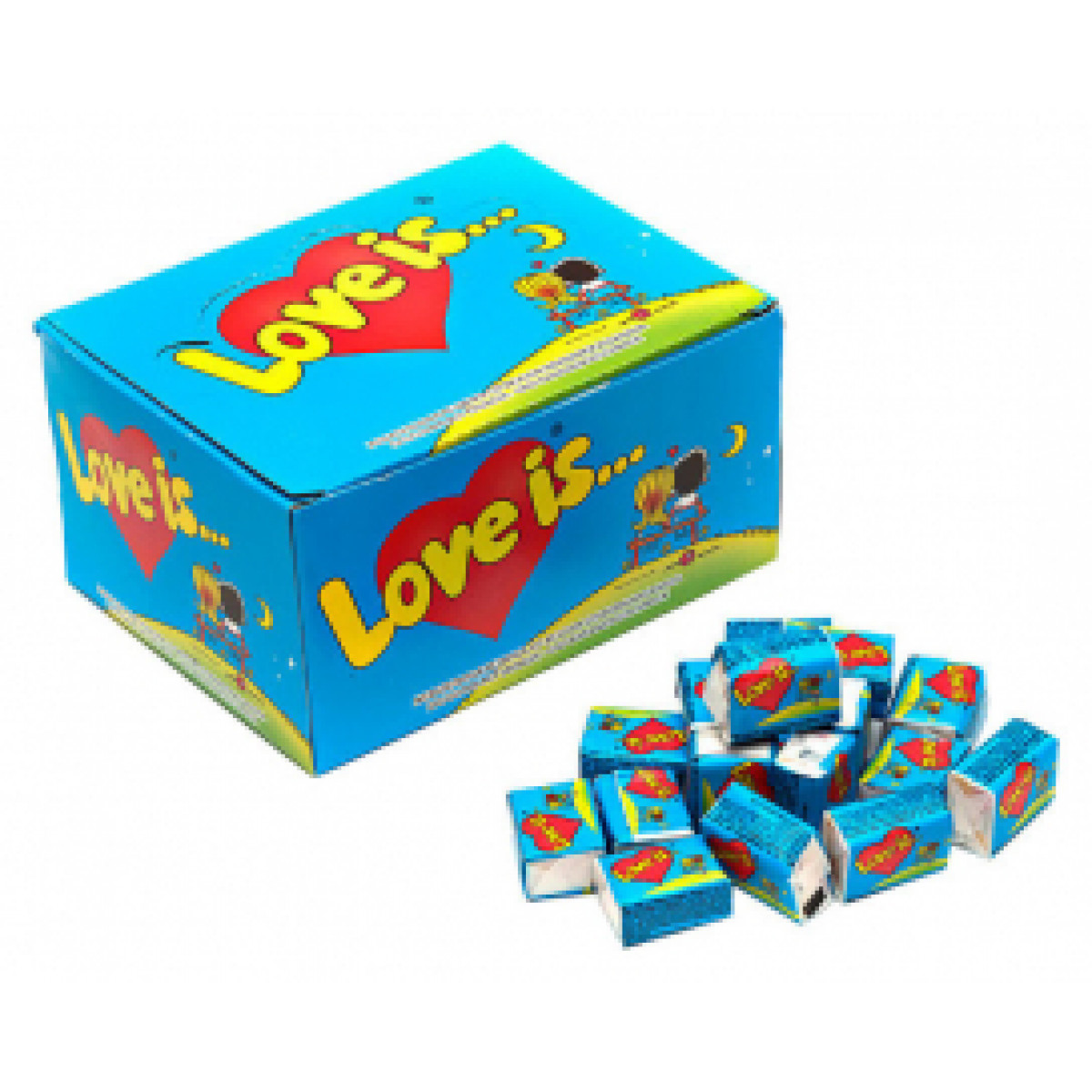 Жув. Гумка Love is, 4.2г, Туреччина