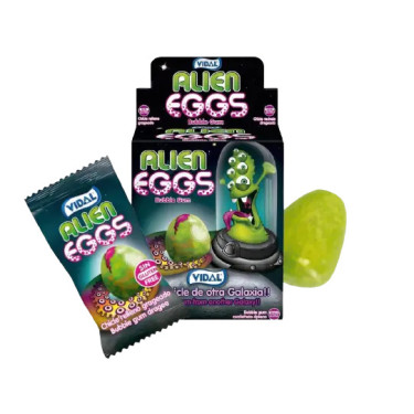 Жув. гумка"Vidal" Alien Eggs, 5г, Іспанія