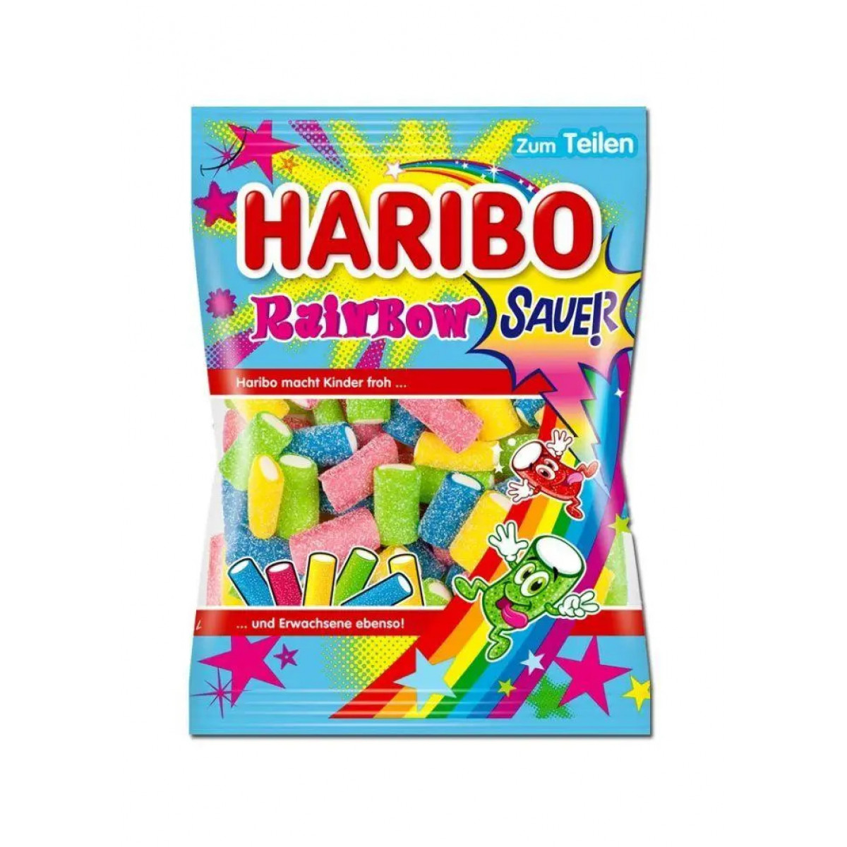 Жув. цук. "Haribo" rainbow, 160г, Німеччина