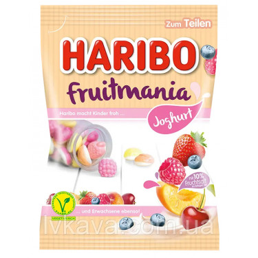 Жув. Цукерк "Haribo" Fruitmania, 175г, Німеччина