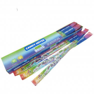 Жув. цукерки "CANDY METER SOUR BELT RAINBOW " з фруктовим смаком, 15гр, Туреччина