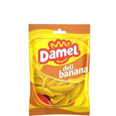 Жув. цукерки "Damel" банани, 80 г, Іспанія