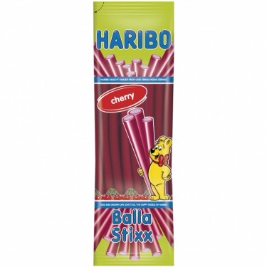 Жув. Цукерки "Haribo" Ball Stixx Cherry, 200g, Німеччина