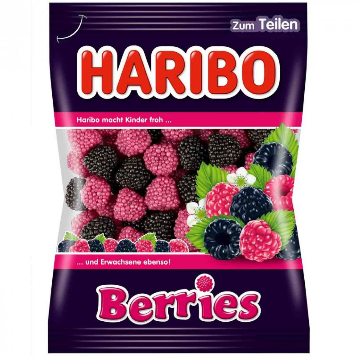 Жув. Цукерки "Haribo" Berries, 175g, Німеччина