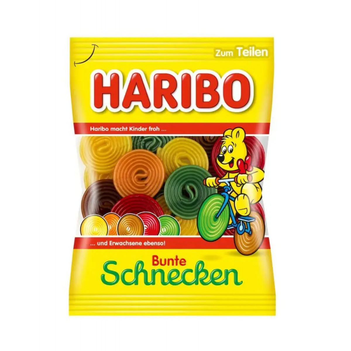 Жув. цукерки "Haribo" Bunte Schnecren, 175г, Німеччина